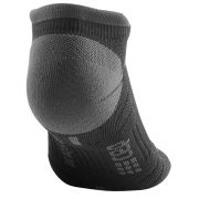 CEP - Sosete de compresie pentru femei model sub glezna 6cm No Show 3.0 - negru gri