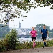 CEP - tricou alergare cu maneci scurte pentru femei Run Shirt Short Sleeve - roz intens