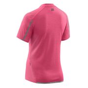 CEP - tricou alergare cu maneci scurte pentru femei Run Shirt Short Sleeve - roz intens