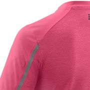 CEP - tricou alergare cu maneci scurte pentru femei Run Shirt Short Sleeve - roz intens