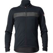 Castelli - jacheta ciclism iarna pentru barbati Raddoppia 3 jacket - Negru gri Reflex