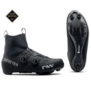 Northwave - pantofi ciclism iarna sau ploaie MTB XC Flagship GTX shoes - negru gri