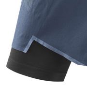 CEP - Pantaloni scurti alergare 2 in 1 pentru barbati 3.0 running shorts - albastru negru