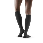 CEP - Sosete lungi compresie pentru femei Business Commuter Tall Compression women Socks - negru gri