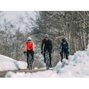 Castelli - jacheta ciclism de iarna Alpha Ros 2 Gore-Tex Infinium wind stopper - portocaliu negru