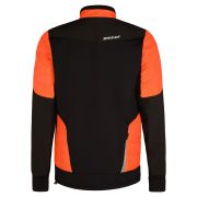 Ziener - jacheta ciclism cu maneca lunga pentru barbati Neki jacket - negru portocaliu neon