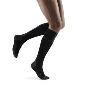 CEP - Sosete compresie alergare pentru femei 3.0 women socks - negru gri inchis