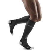 CEP - Sosete compresie pentru barbati Pro ultralight man - negru gri deschis