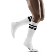 CEP - Sosete de compresie pentru barbati 80's men socks - alb negru