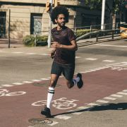CEP - Sosete de compresie pentru barbati 80's men socks - alb negru