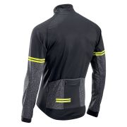 Northwave jacheta ciclism pentru iarna - Extreme - negru-galben-fluo