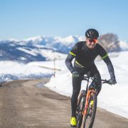 Northwave jacheta ciclism pentru iarna - Extreme - negru-galben-fluo