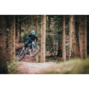 O-Neal - Pantaloni scurti ciclism MTB pentru barbati Element FR hybrid - albastru petrol negru portocaliu