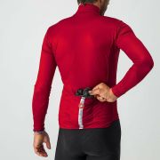 Castelli Squadra stretch - jacheta ciclism anti vant - negru-antracit