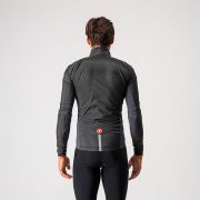 Castelli Squadra stretch - jacheta ciclism anti vant - negru-antracit