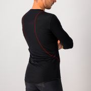 Castelli bluza de corp cu maneca lunga Prosecco Tech Long Sleeve - negru