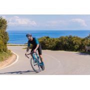 Northwave Revolution 3 - pantofi pentru ciclism sosea - negru logo albastru irizat