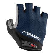 Castelli - manusi ciclism degete scurte Entrata V - albastru inchis negru gri