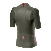 Castelli - tricou pentru ciclism cu maneca scurta Unlimited Jersey - verde gri forest rosu