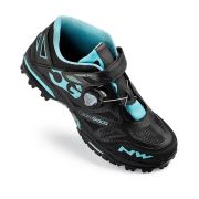 Northwave - pantofi ciclism MTB AM Enduro Mid - negru alb albastru aqua