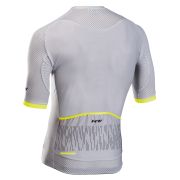 Northwave - tricou pentru ciclism cu maneca scurta Storm Air Jersey - gri deschis galben