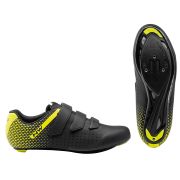 Northwave - pantofi ciclism sosea - Core 2 - Black | Yellow Fluo
