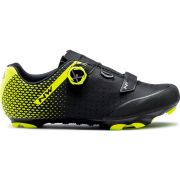 Northwave Origin Plus 2 - pantofi ciclism MTB XC - negru galben