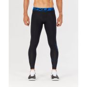 2XU - Colanti compresie pentru barbati Accelerate Compression Tight - negru-albastru