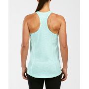 2XU - Maiou femei URBAN Relentless Sleeveless  Singlet - verde deschis
