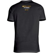 CEP Tricou alergare  brand metalized barbati - negru argintiu