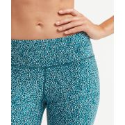 2XU Colanti compresie Print talie medie W - albastru-alb