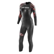 Orca - S7 costum neopren femei - negru portocaliu