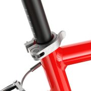 Woom - bicicleta copii 20" Woom 4, varsta recomandata 6-8 ani (115-130cm) - 7,7 kg - mov intens haze alb