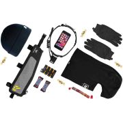 Apidura - geanta cadru bicicleta Backcountry 2.0 Long Top Tube Pack 1.8 litri - gri negru