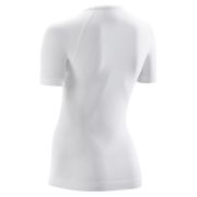CEP - Tricou de compresie ultralight W cu maneci scurte - alb