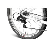 Woom - bicicleta copii 20" Woom 4, varsta recomandata 6-8 ani (115-130cm) - 7,7 kg - mov intens haze alb