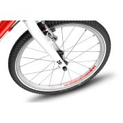 Woom - bicicleta copii 20" Woom 4, varsta recomandata 6-8 ani (115-130cm) - 7,7 kg - mov intens haze alb