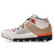 On Cloudtrax - ghete sport pentru barbati - alb Ivory portocaliu chai negru