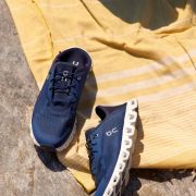 On - pantofi alergare - Cloud 5 Coast - Undyed-White / White
