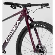 Bicicletă MTB XC hardtail Orbea ALMA M TEAM - Red Wine Carbon View (Gloss) | Carbon Raw (Matt)