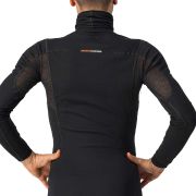 Castelli - Bluza de corp cu maneca lunga si guler Flanders Neck Warm - negru