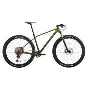 Orbea Alma M-Pro 2022 - bicicleta MTB hardtail XC 29" - MyO custom verde military - auriu