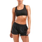 2XU - Bustiera sport pentru femei XVENT Crop - negru