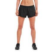 2XU - Pantaloni scurti de alergare pentru femei GHST 3" Stretch Woven Short - negru auriu