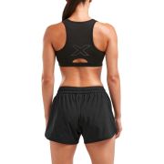 2XU - Bustiera sport pentru femei XVENT Crop - negru