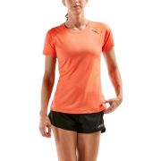 2XU - Tricou tehnic maneca scurta femei GHST short sleeve tee - portocaliu sorbet