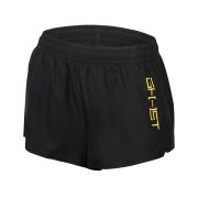 2XU - Pantaloni scurti de alergare pentru femei GHST 3" Stretch Woven Short - negru auriu