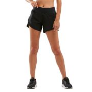 2XU - Pantaloni scurti de alergare pentru femei - XVENT 4" Short - negru gri