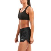2XU - Bustiera sport pentru femei XVENT Crop - negru
