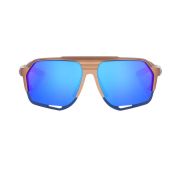 100% - ochelari soare - NORVIK - Matte Copper Chromium - Blue Multilayer Mirror Lens